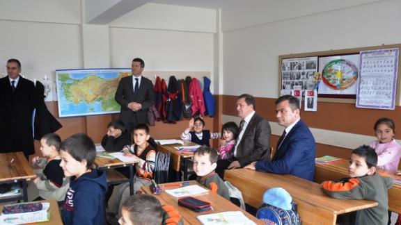 İl Milli Eğitim Müdürümüz Aytekin GİRGİN, Canik Başalan Cumhuriyet İlk-Ortaokulunu Ziyaret Etti.