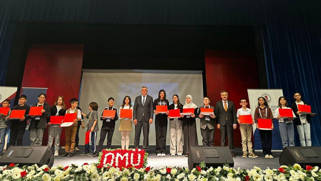 18. Tübitak Ortaokul Öğrencileri Araştırma Projeleri Yarışması Bölge Sergisi Ödül Töreni Gerçekleşti