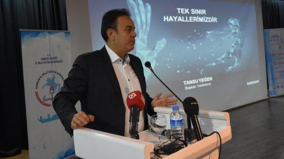 Samsung Firması Türkiye Başkan Yardımcısı Tansu Yeğen Öğretmen ve Öğrencilerimizle Buluştu