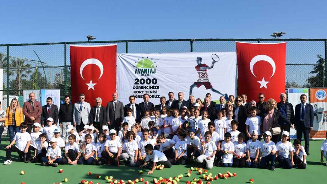 Samsun' da 2 bin 500 öğrenci Tenis Öğrenecek