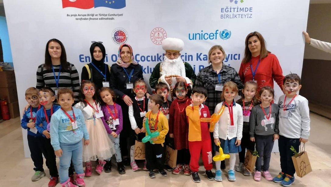 Samsun' da 'Eğitimde Birlikteyiz' Şenliğinde Çocuklar Doyasıya Eğlendi
