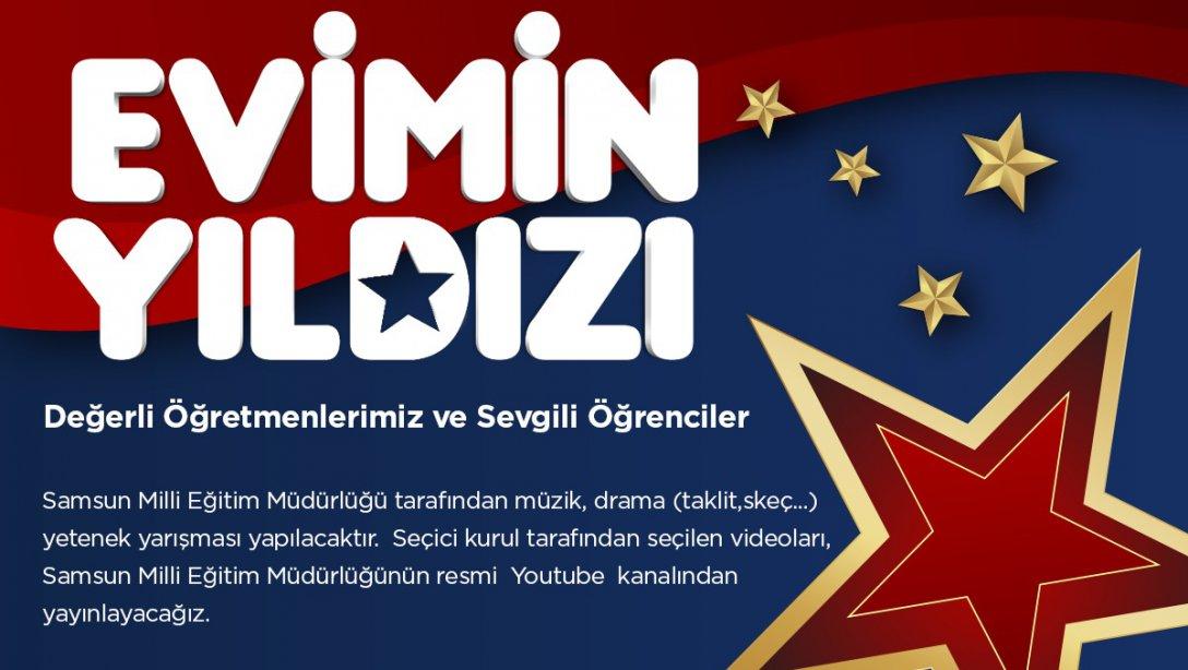 Samsun'da Yetenekli Öğrenciler Video ile Evimin Yıldız'ında Yarışıyor