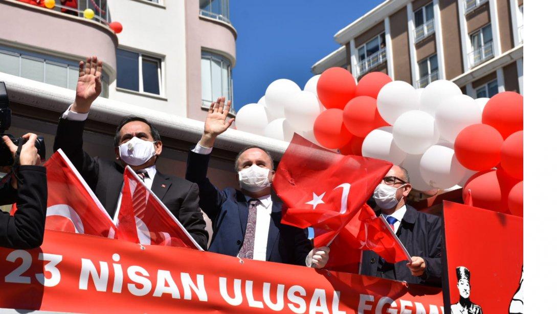 Samsun'da 23 Nisan Ulusal Egemenlik ve Çocuk Bayramı Coşkuyla Kutlandı