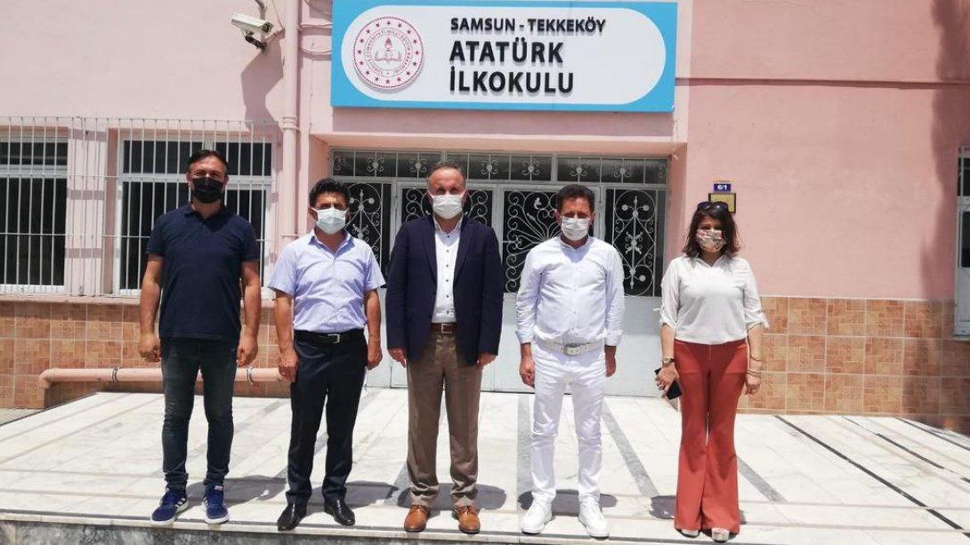 İl Milli Eğitim Müdürü Coşkun ESEN, Tekkeköy İlçesinde Eğitim Ziyaretleri Gerçekleştirdi