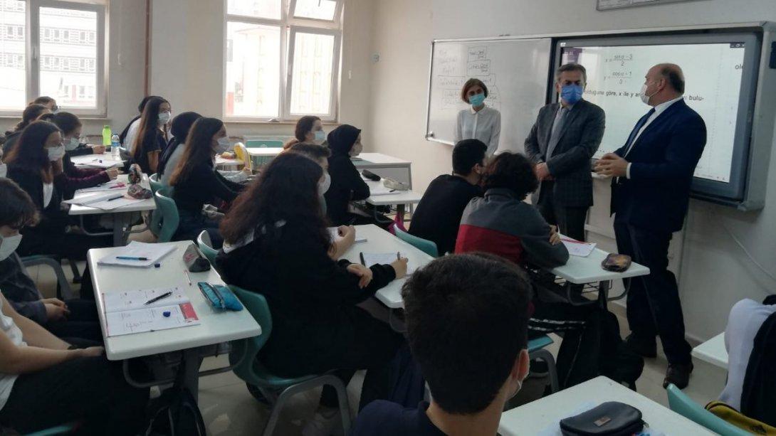 İl Milli Eğitim Müdürümüz Murat Yiğit, Köksal Ersayın Anadolu Lisesini ziyaret etti.