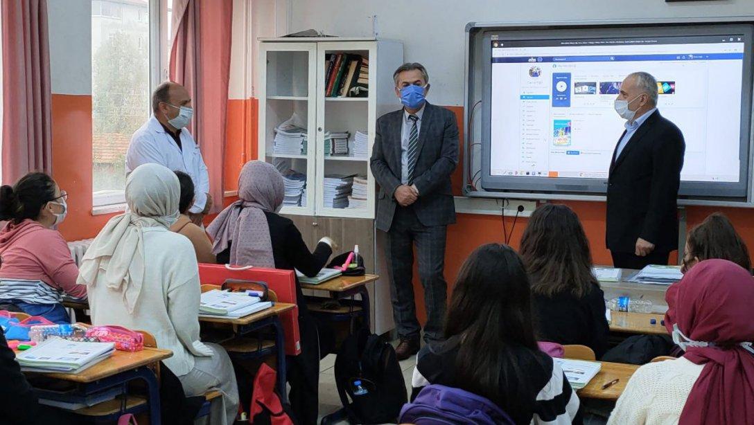 İl Milli Eğitim Müdürümüz Murat Yiğit Terme İlçemizdeki Okulları Ziyaret Etti