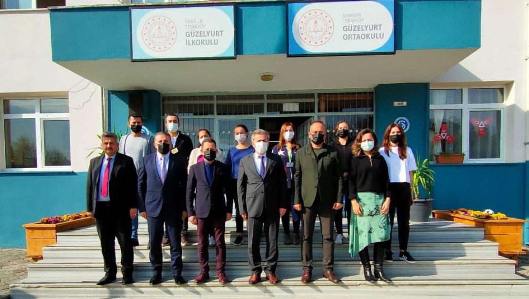 İl Milli Eğitim Müdürümüz Murat Yiğit Tekkeköy İlçemizdeki Okulları Ziyaret Etti