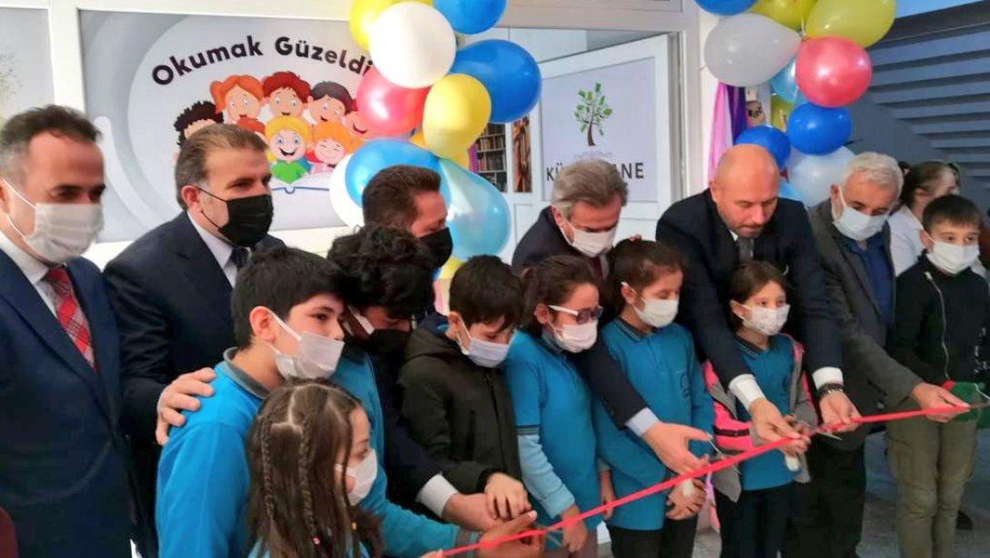  Tekkeköy İlçemizdeki Okullarda Kurulan Kütüphanelerin Açılışı Gerçekleştirildi