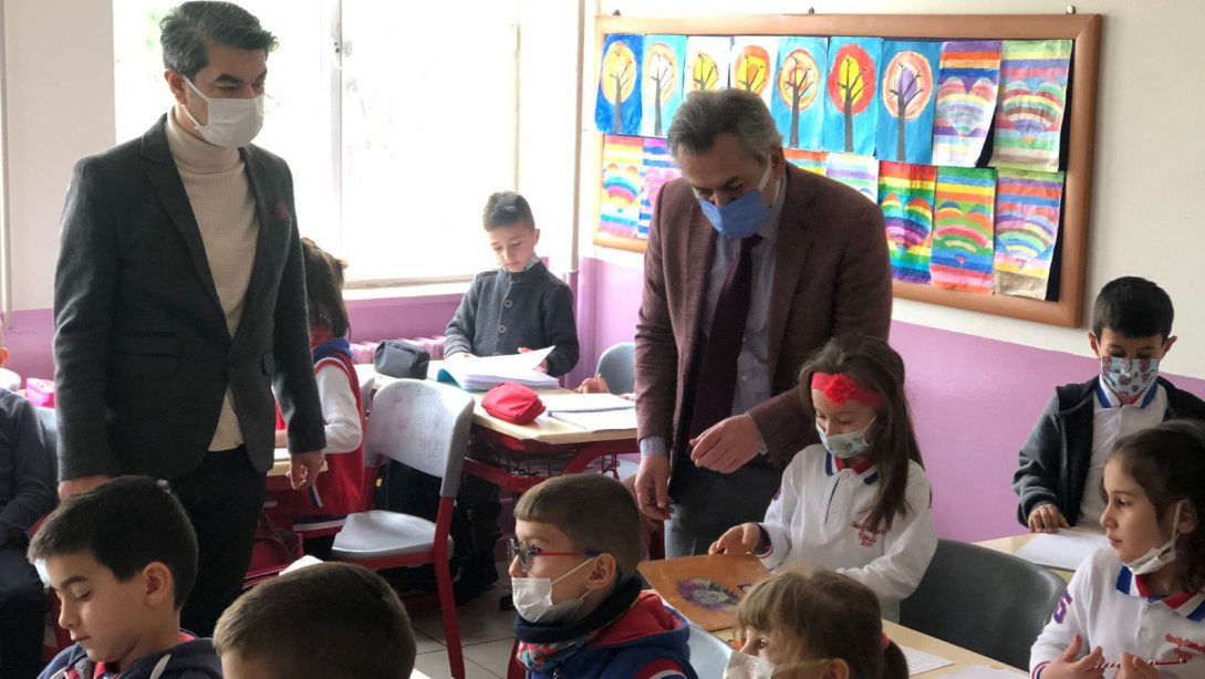 İl Milli Eğitim Müdürümüz Murat Yiğit, Okul Ziyaretlerine Canik İlçemizde Devam Etti