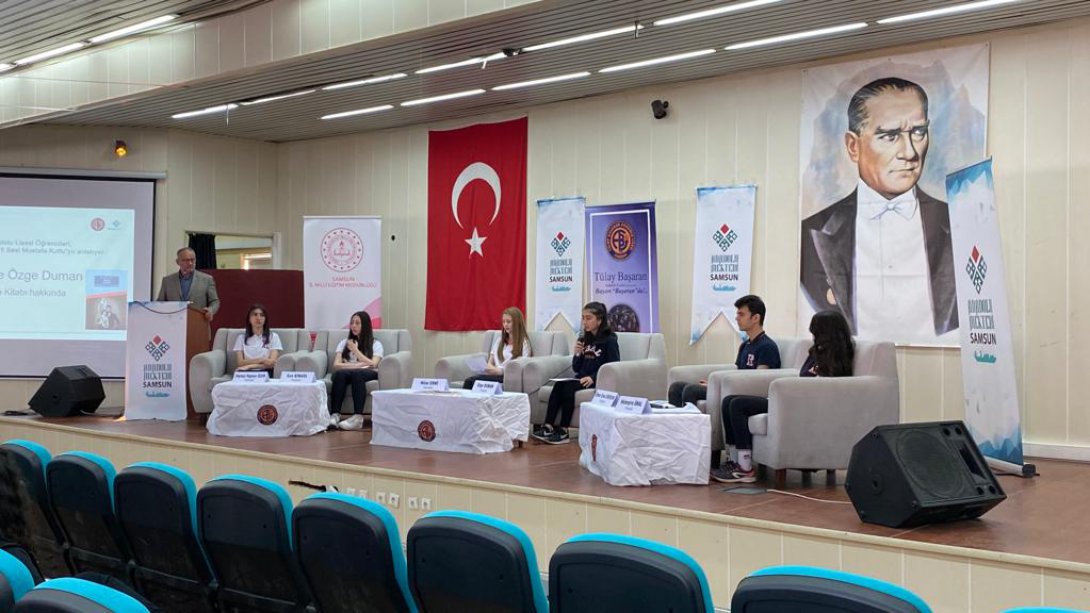 Anadolu Mektebi Yazar Okumaları Okul Panellerimiz Devam Ediyor