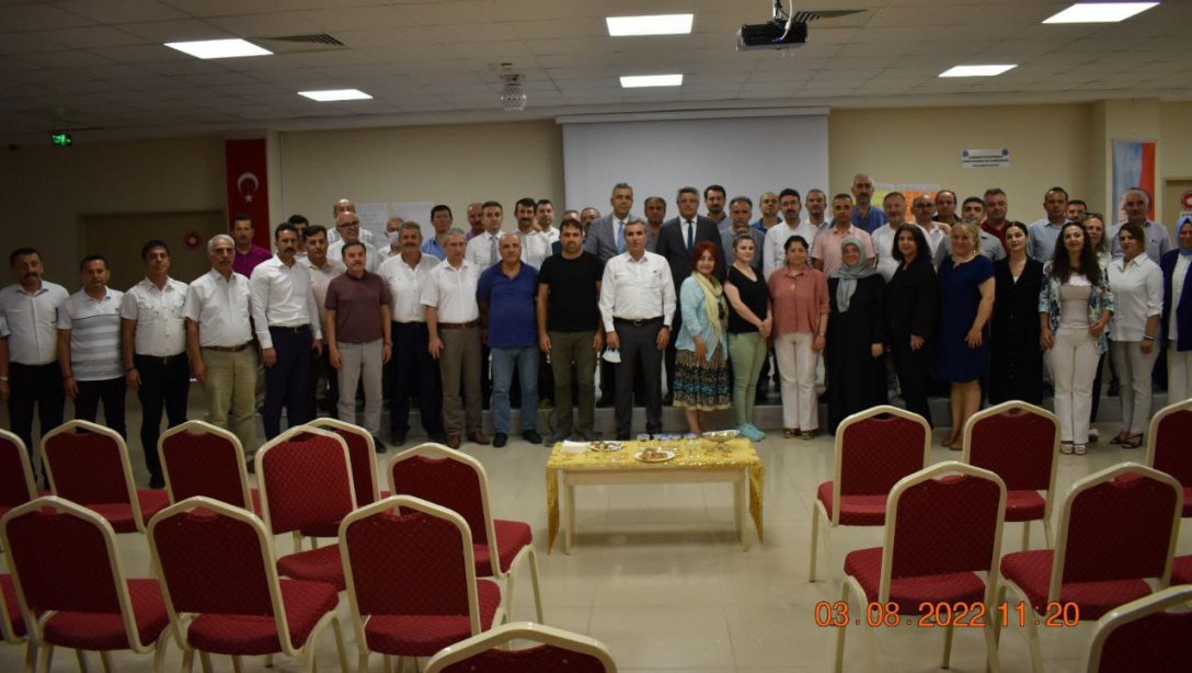 İl Milli Eğitim Müdürümüz Sayın Dr. Murat Ağar, Atakum İlçesindeki Okul Müdürleriyle Bir Araya Geldi
