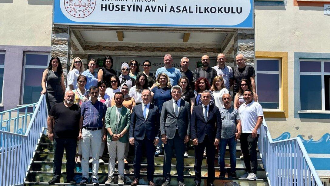 Daire Başkanımız Mehmet Yasin Eriş ve İl Müdürümüz Dr. Murat Ağar, Yaz Dönemi Mesleki Çalışma Programında Öğretmenleri Ziyaret Etti